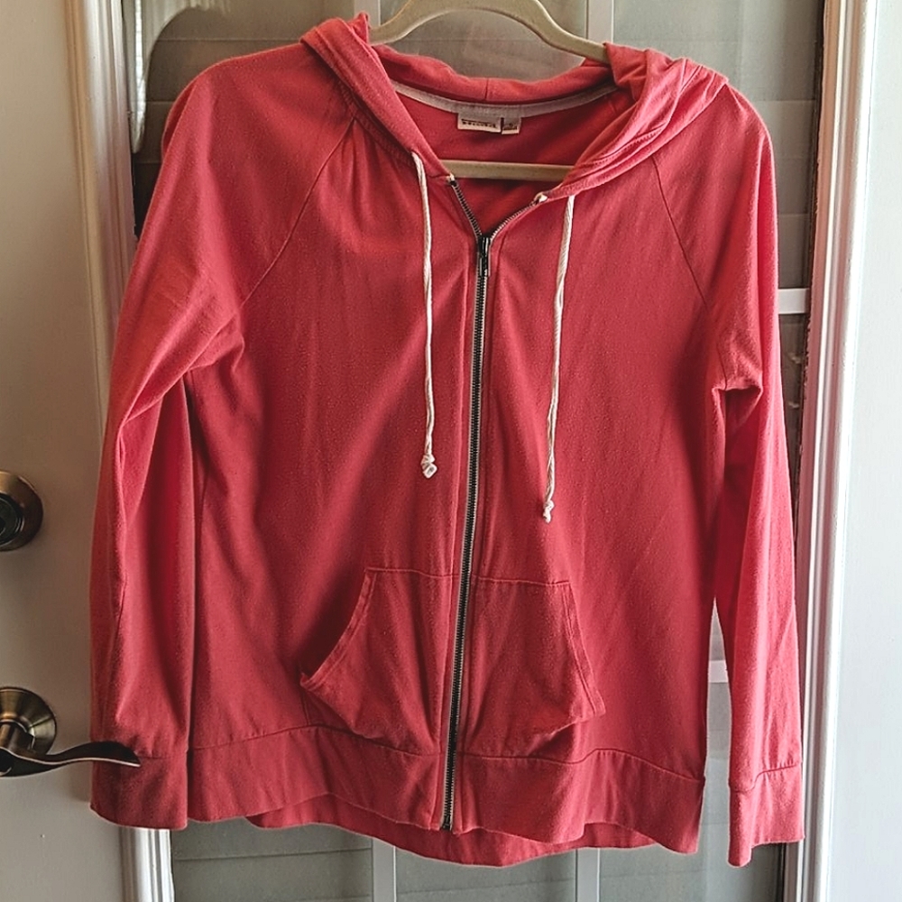 Coral Lightweight Hoodie